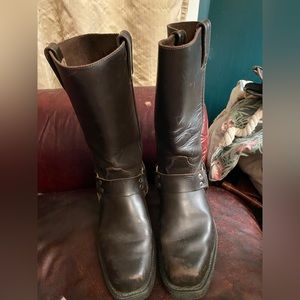 Canada west motorcycle cowboy boots
